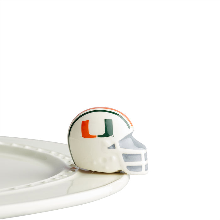 NF Collegiate U Miami Helmet