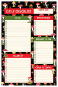 Note Pad - Mushrooms