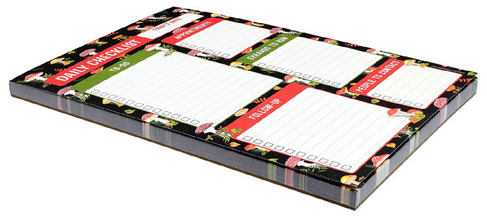 Note Pad - Mushrooms