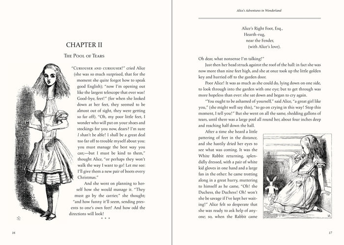 Novel - Alice's Adventures in Wonderland and Through the Looking Glass
