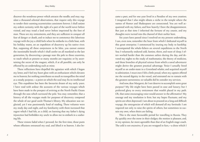 Novel - Frankenstein