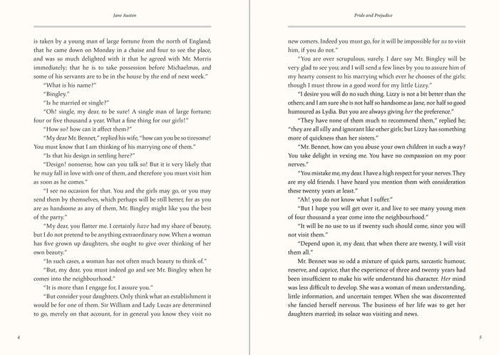 Novel - Pride and Prejudice