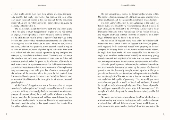 Novel - Sense and Sensibility