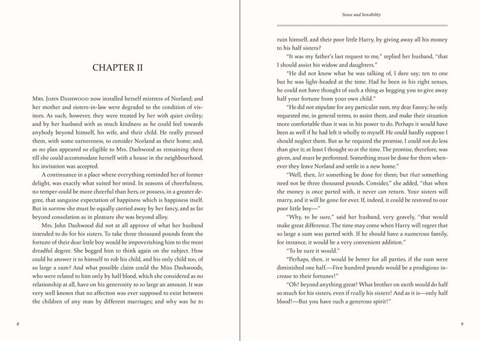 Novel - Sense and Sensibility