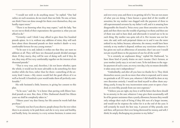 Novel - Sense and Sensibility