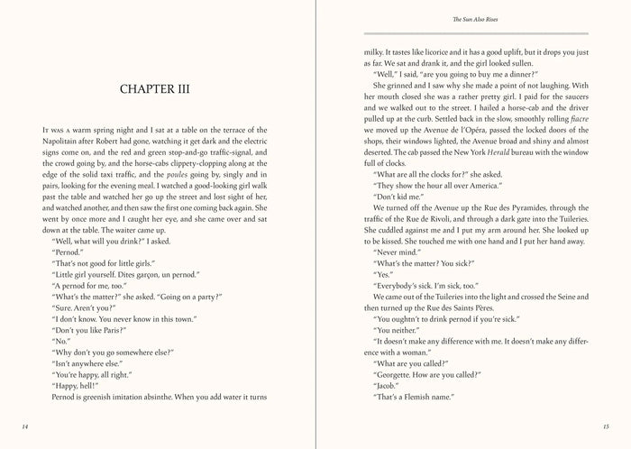 Novel - The Sun Also Rises