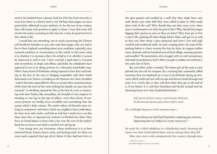 Novel - Walden and On The Duty of Civil Disobedience