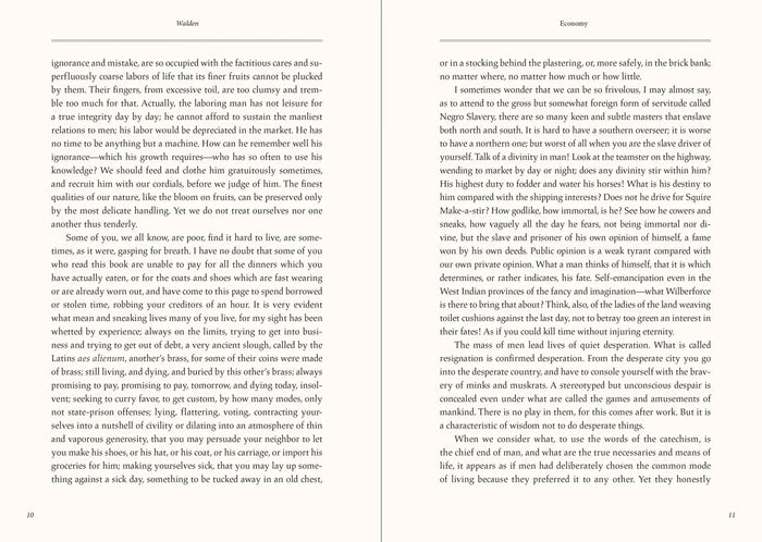 Novel - Walden and On The Duty of Civil Disobedience