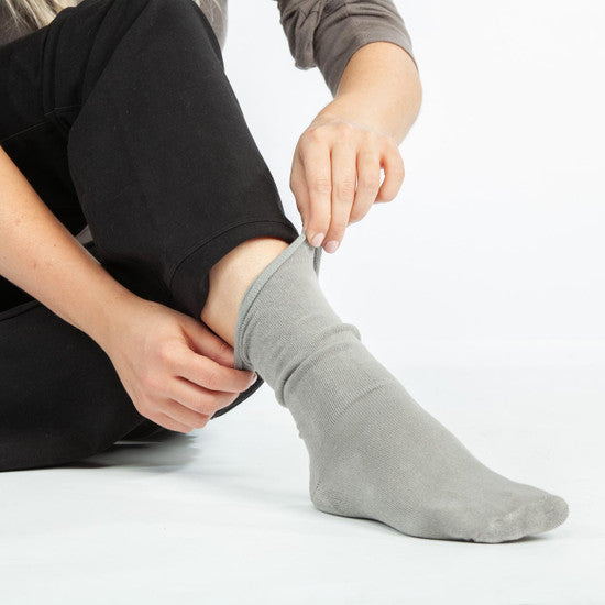 Organic Cotton Cushioned Crew Socks