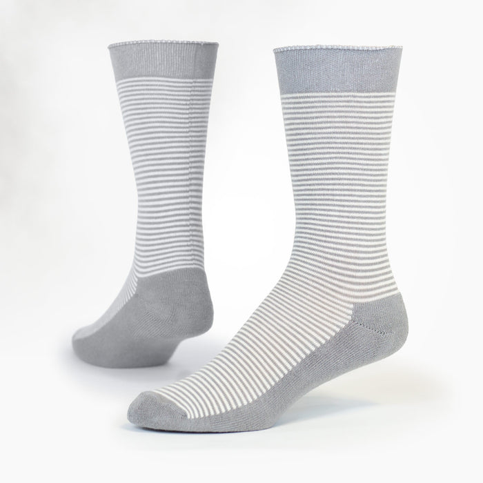 M / Taupe/Natural Stripe