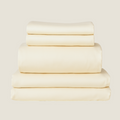 Organic Cotton Sateen Sheet Set & Duvet Cover