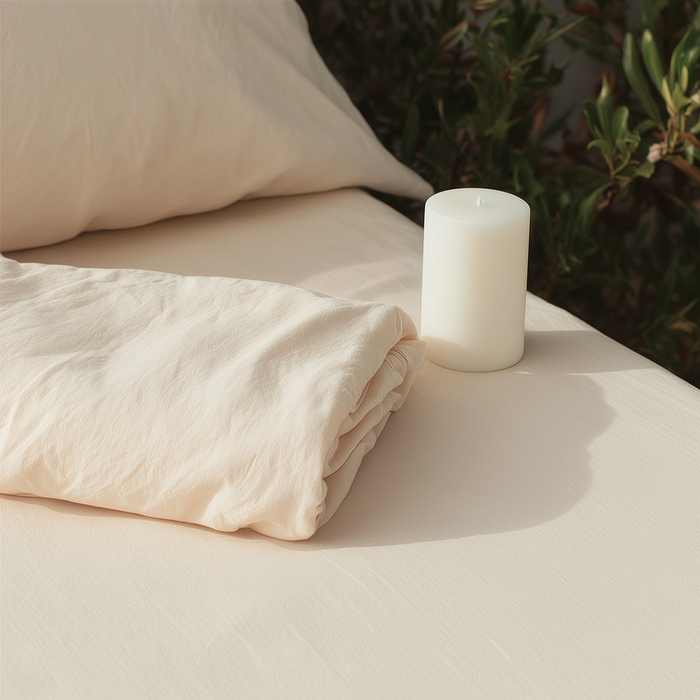 Organic Cotton Sateen Sheet Set