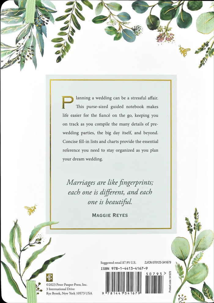 Organizer - The Wedding Planner Checklist - Eucalyptus Design