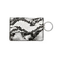 Oventure Leather ID Case Tuxedo Snake
