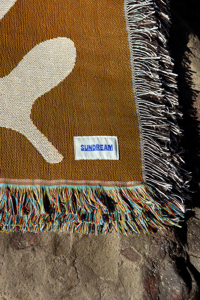 Paradise Heritage Woven Throw - Rust