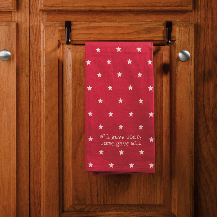 Patriotic Kitchen Towel - All Gave Some Some Gave All