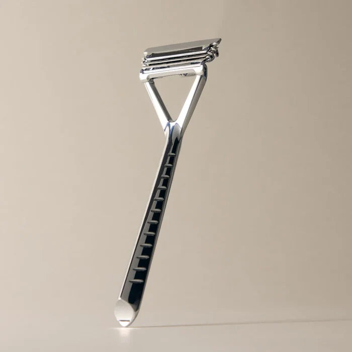 Pivoting Head Stainless Steel Razor