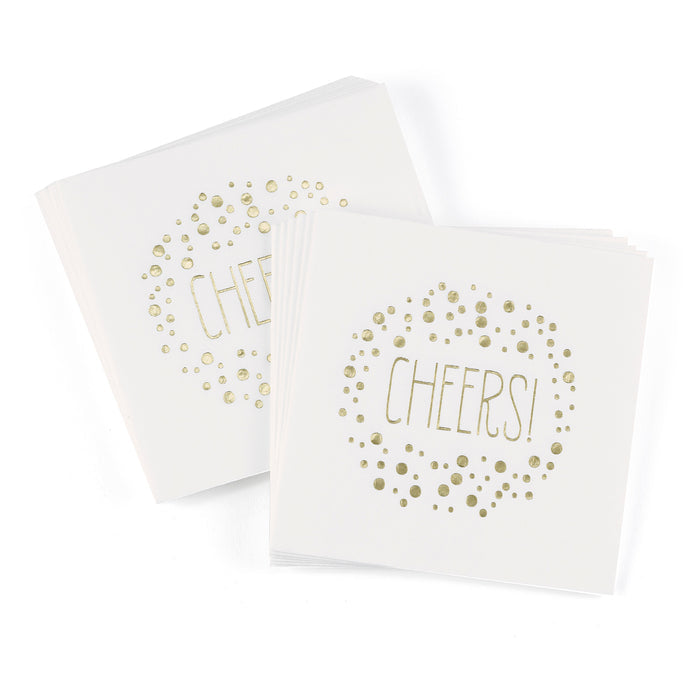 Polka Dot Cheers Napkins - 50 count