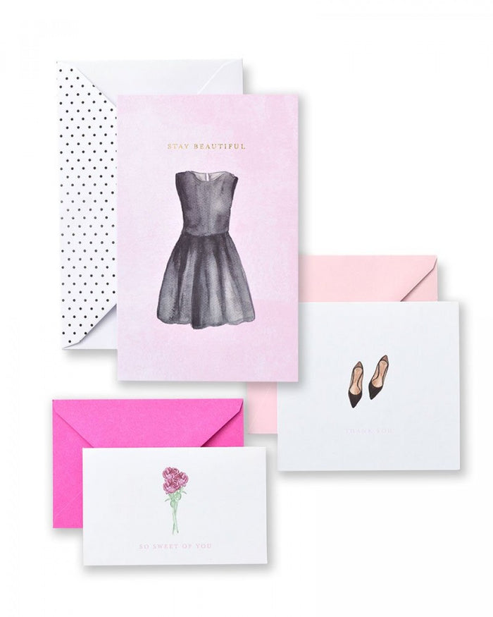 Pretty Things - Multi Card Thank you and Note Card Set