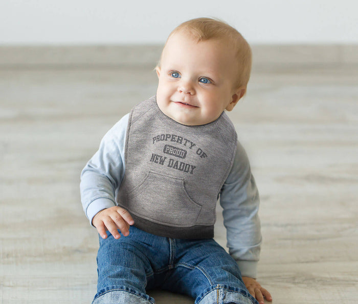 Property of Daddy Baby Bib