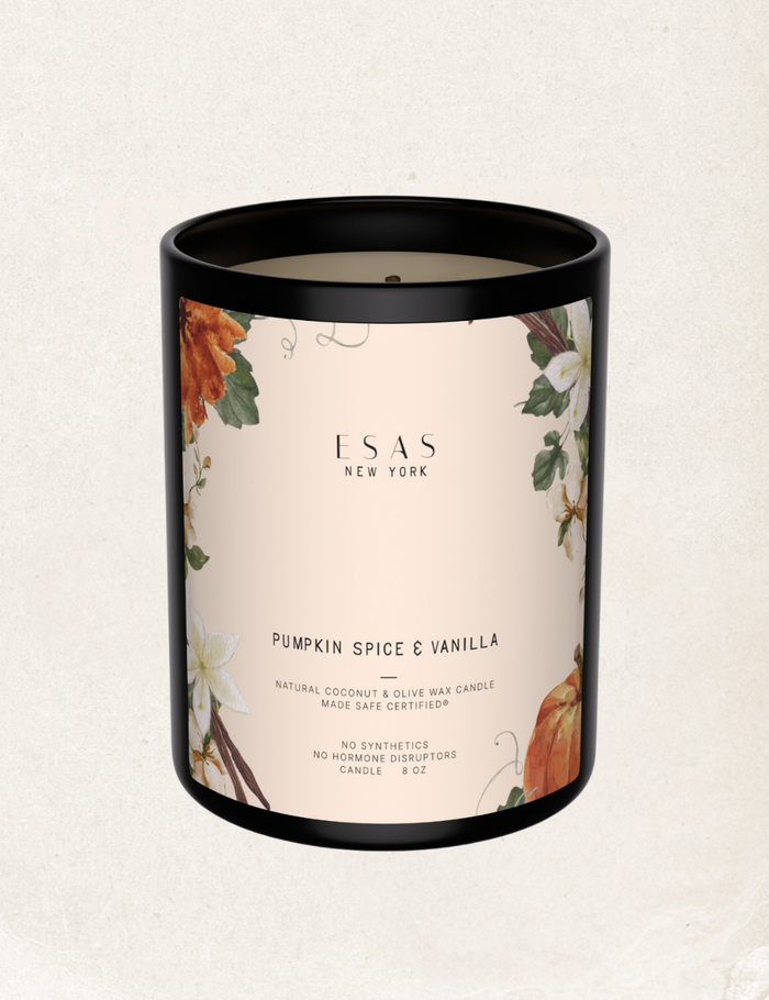 Pumpkin Spice & Vanilla Candle