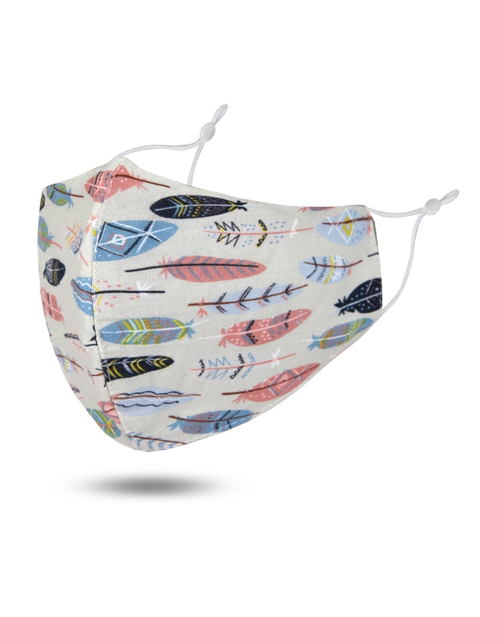 QD Adult Mask, Feather