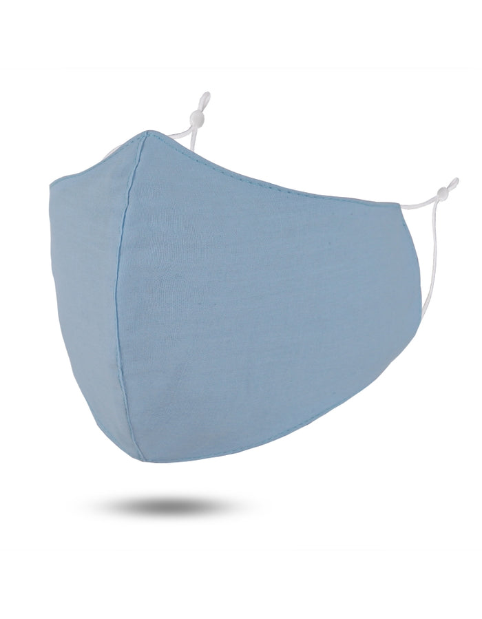 QD Adult Mask, Light Blue