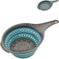 RH Squish 2qt Collapsible Colander, Teal