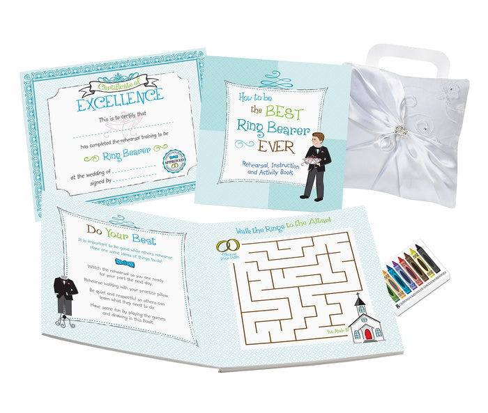 Ring Bearer Activity Book