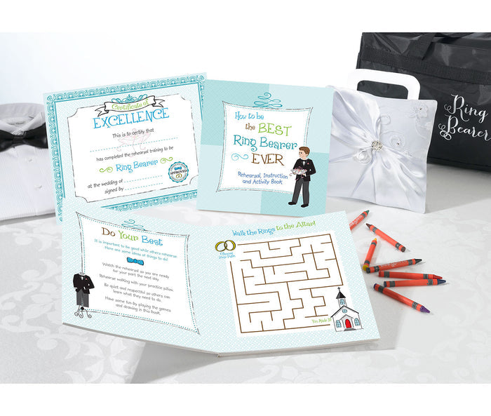 Ring Bearer Activity Book