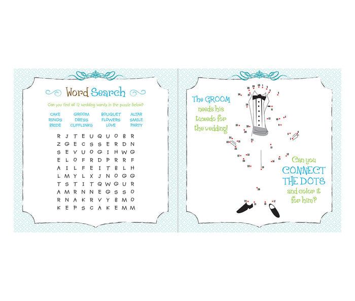 Ring Bearer Activity Book