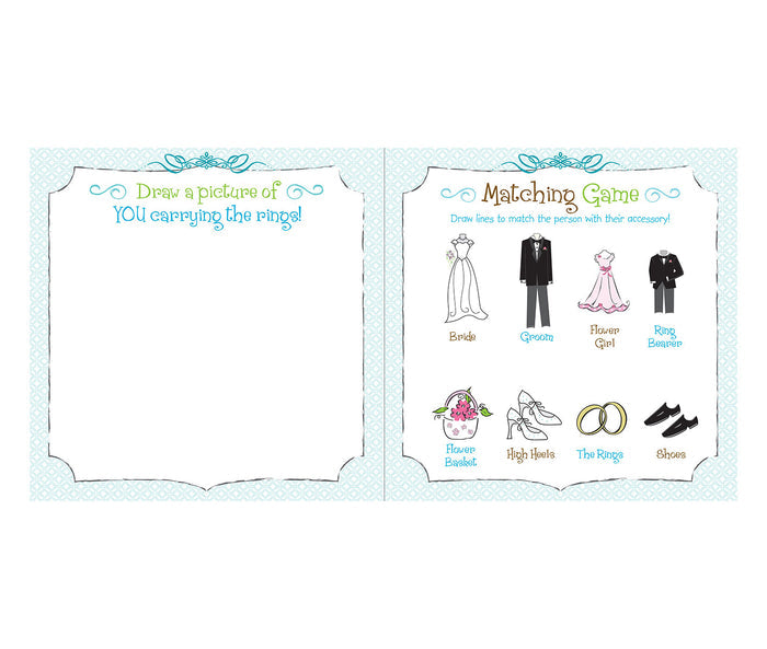 Ring Bearer Activity Book