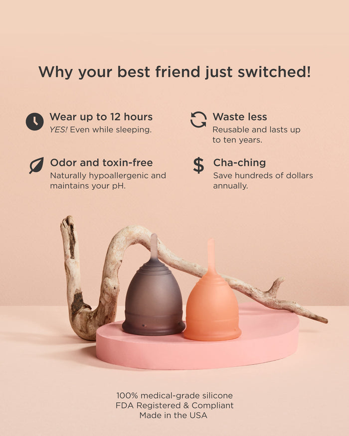 Saalt Soft Menstrual Cup Duo Pack