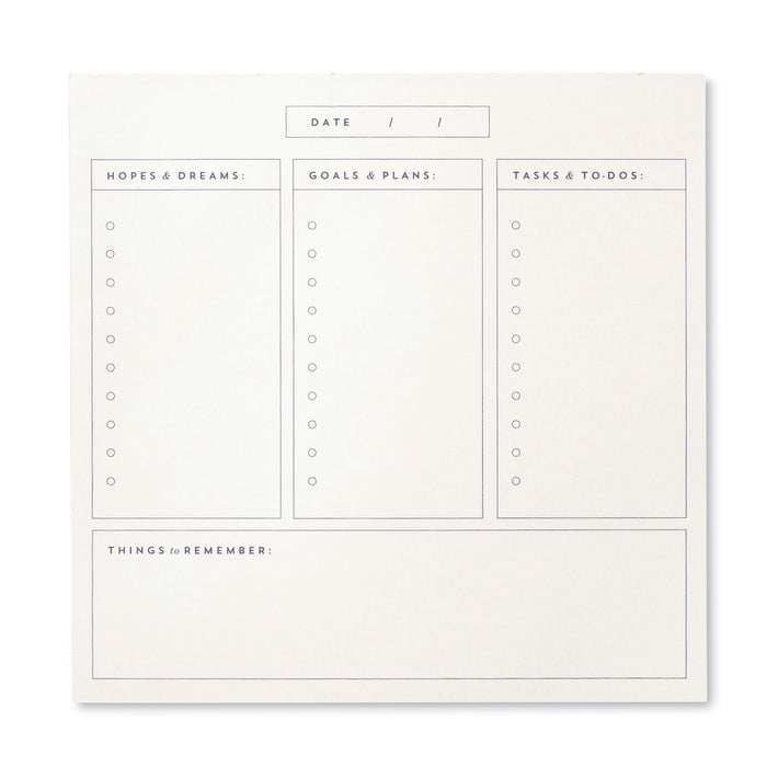Say Yes To Everything You Love - Daily Planner Pad