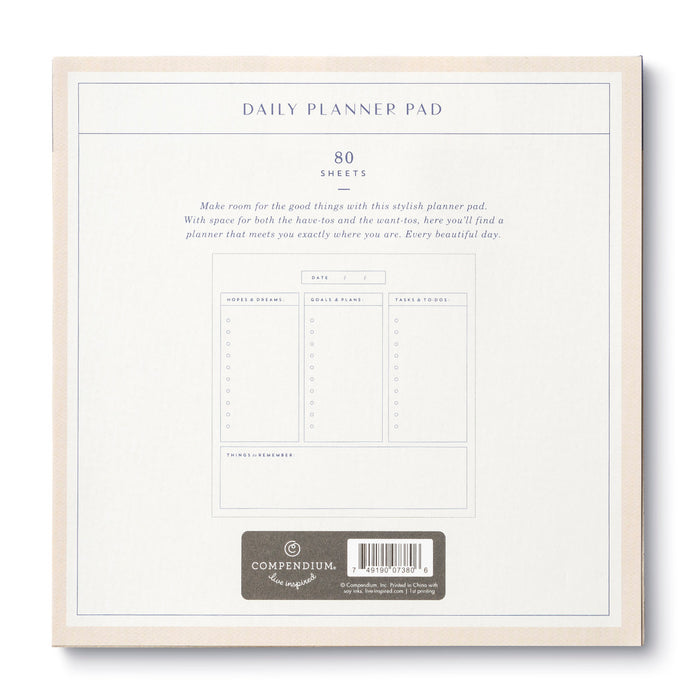 Say Yes To Everything You Love - Daily Planner Pad