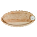 Scalloped Anniversary Tray