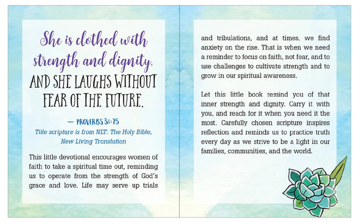 She is Clothed with Strength and Dignity - Gift Book