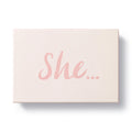 She... Notecard Gift set