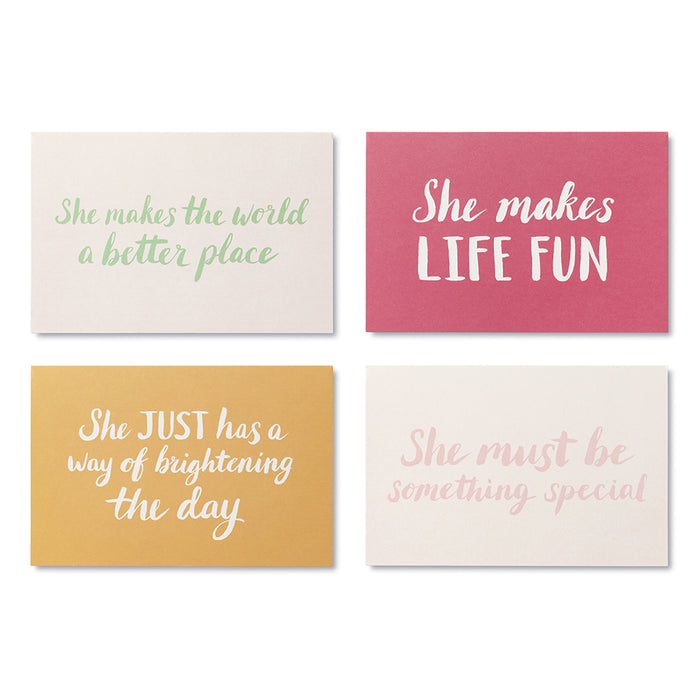 She... Notecard Gift set