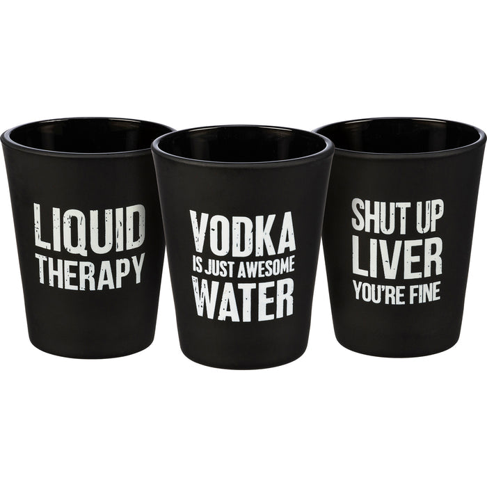 Shot Glass Gift Set - Liquid Therapy