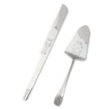 Silver Ornate Cake Serving Set