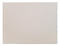 Simple White Linen Guest Book