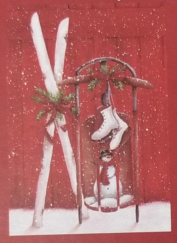 Snow Day - Country Christmas Boxed Card Set -  20ct