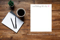 Social Distancing Like A Boss - 18 ct. Flat Notecards with envelopes