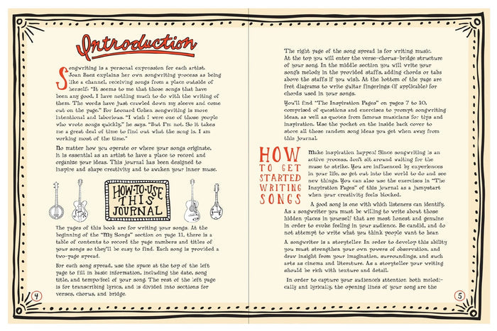 Songwriter's Journal