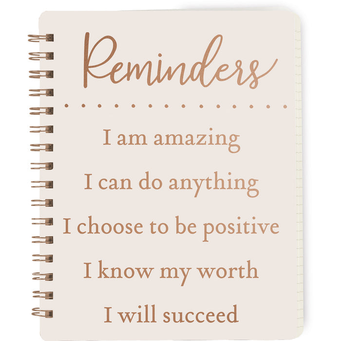 Spiral Notebook - Reminders