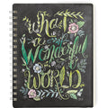 Spiral Notebook -  What A Wonderful World