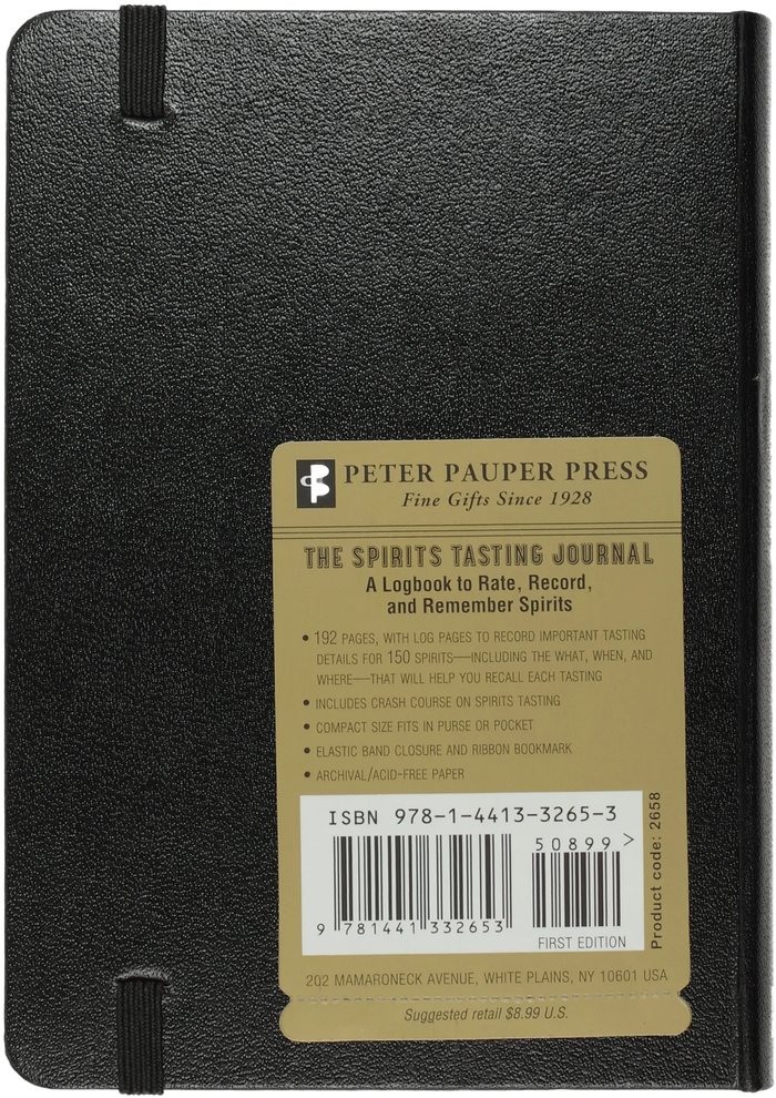 Spirits Tasting Journal