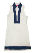 SS Tunic Dress Searsucker Green