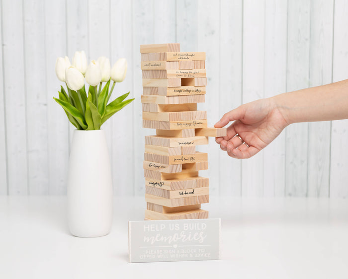 Stackable Block Guest Book